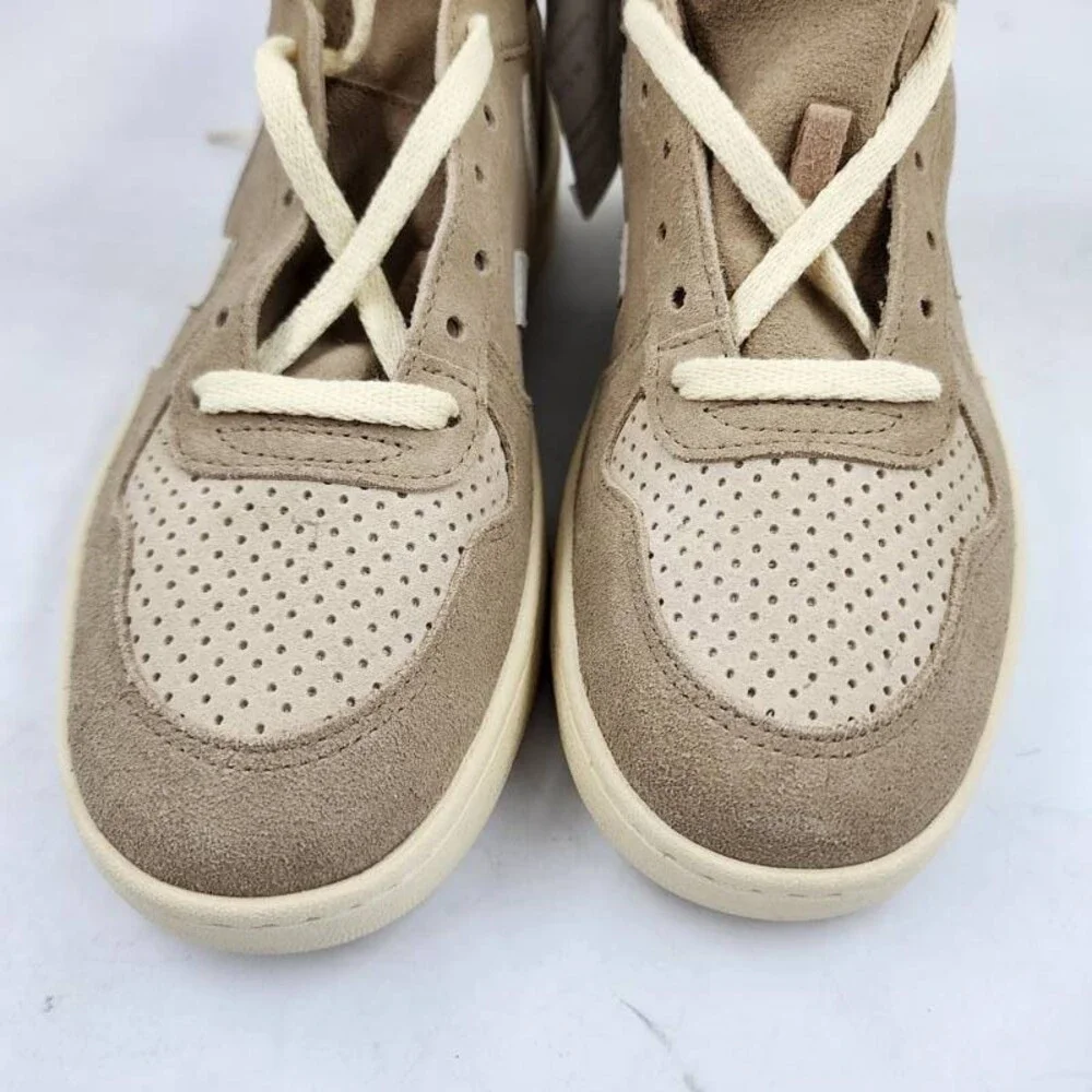VEJA V-15 Suede Leather Sneakers Men's EU 41/US 8 Dune Pierre